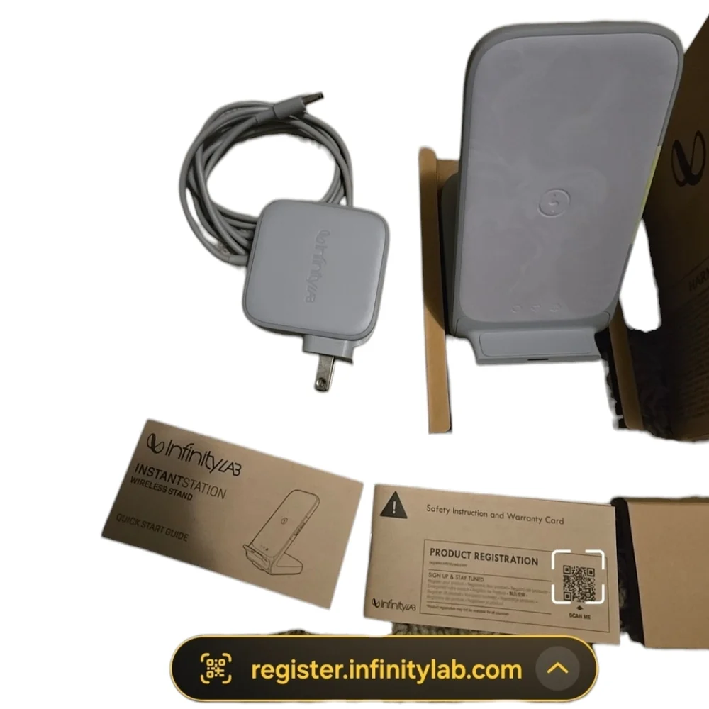 InfinityLab InstantStation Wireless Stand 33W PD Compact Fast Charger